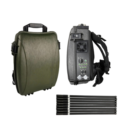1.5KM-2KM Backpack Drone Jammer gamma di frequenza 860MHz-930MHz