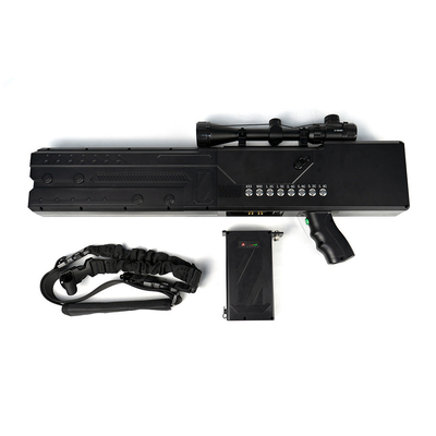 Pistola di interferenza portatile 433MHz 900MHz 1.3GHz 2.4GHz 5.8GHz UAV Jammer Gun
