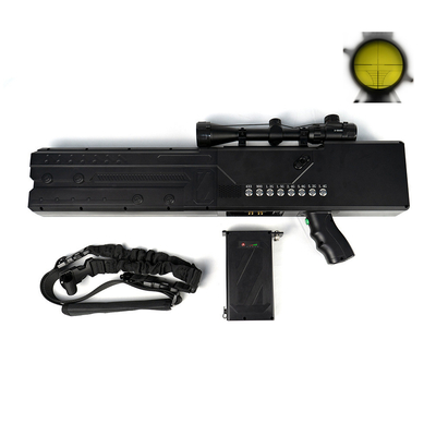 2 km di interferenza 8 canali anti-drone pistola 433MHz -5.8G portabile anti-drone jammer