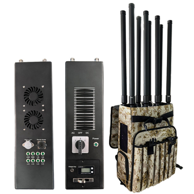400M 900M 1.2G 1.5G 2.4G 5.2G 5.8G Drone Frequenza Jammer Amplificatore segnale di interferenza