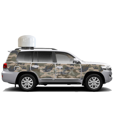 Land Cruiser Full-Frequency Drone Jammer RF Amplifier Segnale di interferenza montato sul veicolo per militari, polizia, ispezione