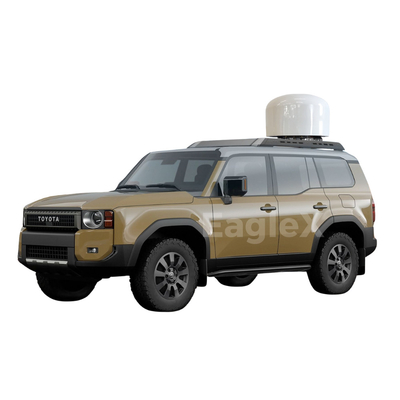 Modifica SUV convertita in veicolo anti-drone sistema anti-FPV amplificatore RF 50MHz ~ 6GHz rilevamento di attacco drone jammer