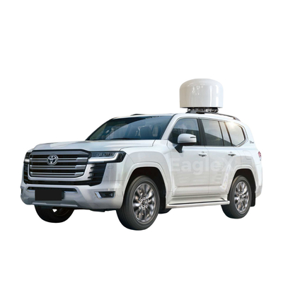 Modificato Toyota Land Cruiser Veicolo anti-drone full-frequency DJI FPV Signal Jamming per pattuglia di polizia militare