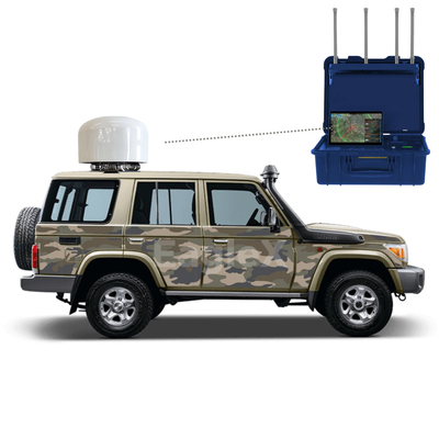 3000M Anti UAV Jammer Veicolo portatile montato Jammer Anti Drone Soluzione