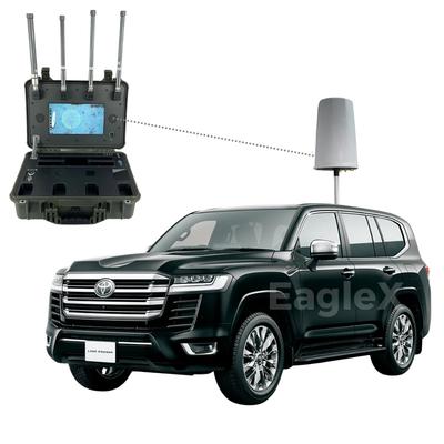 Dispositivo di interferenza anti-auto da 8 KM Veicolo portatile montato su un drone
