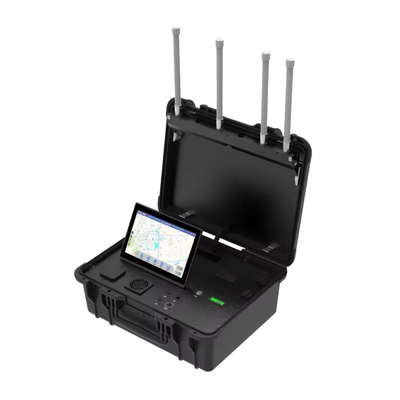 IP66 12KG Detettore di droni portatili 900MHz 1.4GHz 2.4GHz 5.2GHz 5.8GHz
