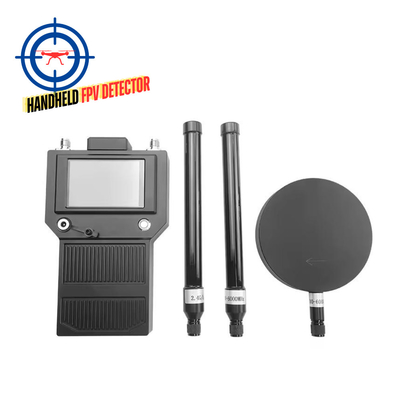 Detettore di droni DJI portatile da 3000 metri FPV 400MHz 2.4GHz 5.2G 5.8G Detezione portatile