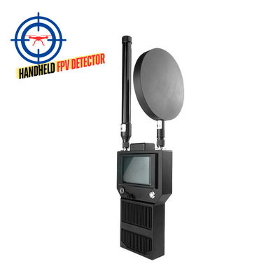 3KM FPV DJI Drone Detector portatile 400MHz 2.4GHz 5.2G 5.8G Detezione portatile