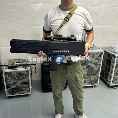 Potente 8-Frequenza 2000M Anti FPV Drone Gun Portatile Drone Jammer 433MHz -5.8G