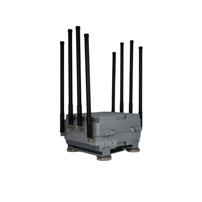 FPV Defense 8-Channel Magnetic Vehicle Mounted Drone Disruptor con basso magnetico