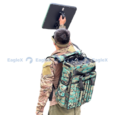 Zaino Drone Jammer 4/6/8/10/12 Canale 2.4G 5.8G Anti FPV UAV Killer Signal GPS Blocker Difesa Dispositivo di interferenza