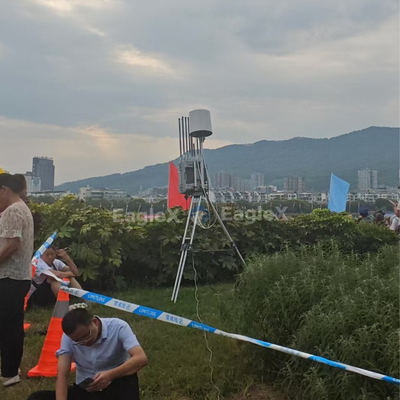 3/5/10KM Drone Jammer Fixed Outdoor Fpv Jamming Detection All In One con sistema di controllo del comando del drone