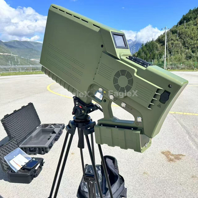 3-in-1 (Detection&Jamming&Spoofing) Dispositivo di difesa mobile per droni portatile FPV Drone Jammer