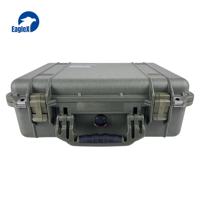 5KM~10KM 360° Spazio aereo completo IP66 Livello di protezione 900M 1.4G 2.4G 5.2G 5.8GHz 10 ore di funzionamento Detezione del rilevatore di droni 1