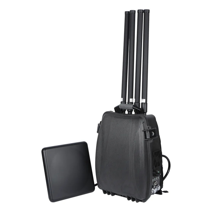 Zaino Drone Frequency Blocker 900M GPS 2.4G 5.8G Military Signal Jammers 0