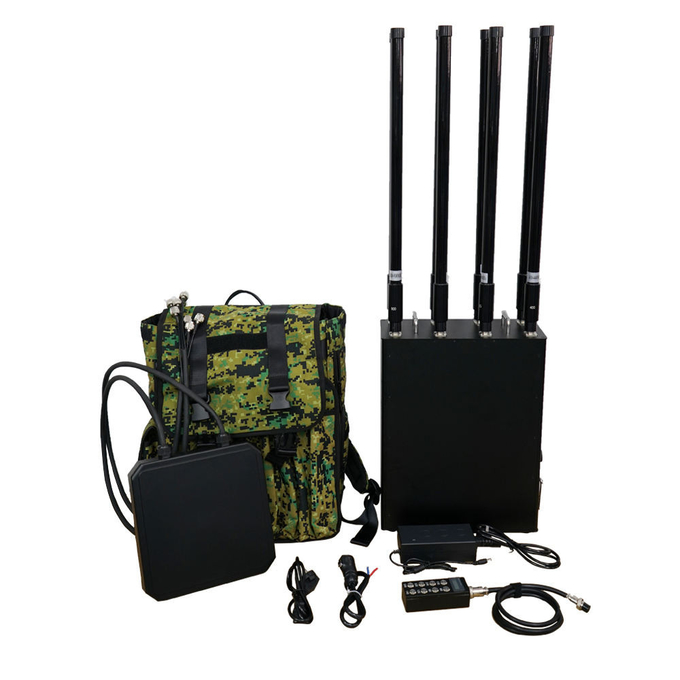 2000M Portable Signal Jammers FPV RF Amplifier Mochila Manuale GPS Blocker 0