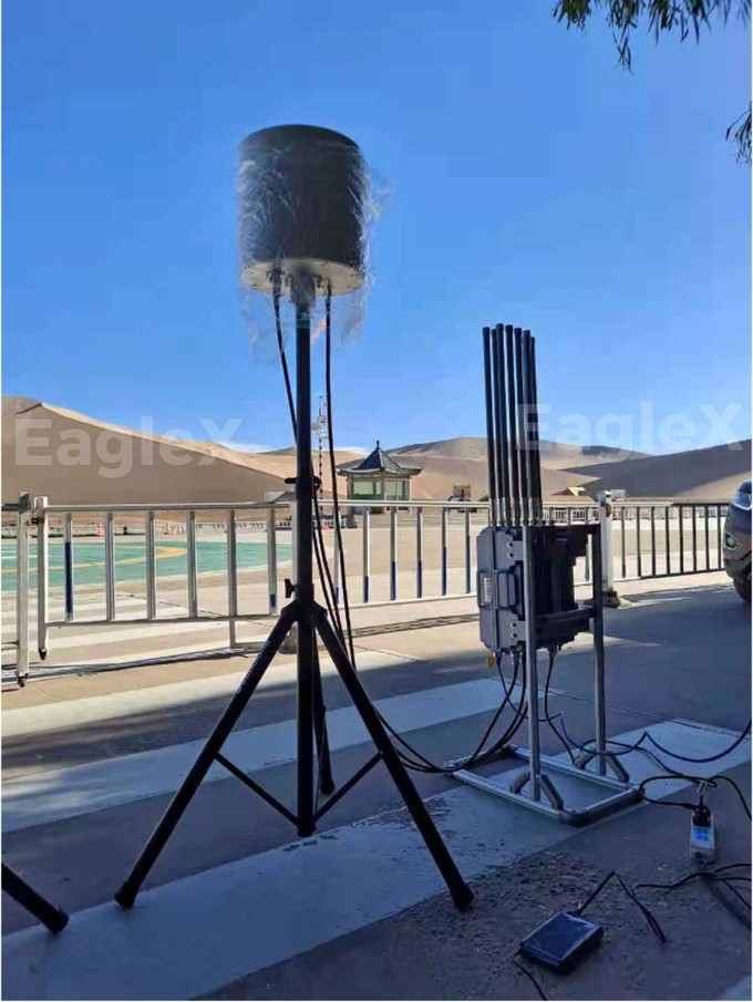 Sistema di rilevamento fisso degli interferenti di droni all'aperto Soluzioni anti-drone contro UAS 1