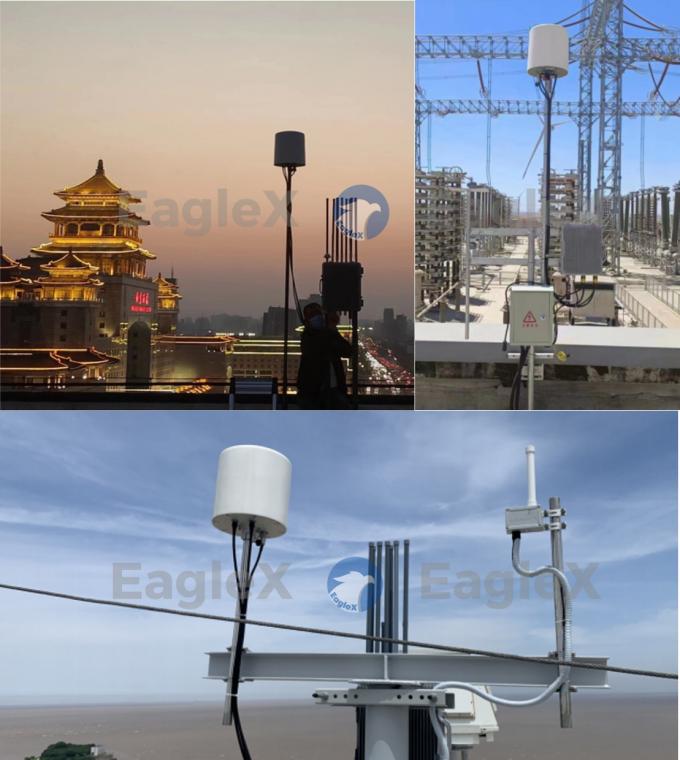 5000m 5KM Distanza DJI FPV Detettore fisso di droni rilevamento 360° Copertura 400-6000MHz 1