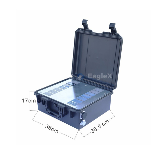 100-1500 MHz Veicolo-montato Auto utilizzo FPV Drone Jammer Contromisure attrezzature con base magnetica 2