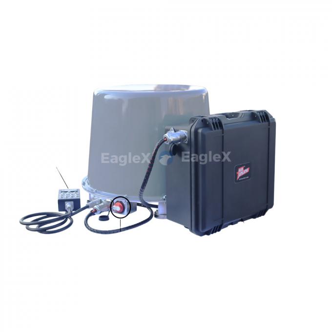 12 bande 100MHz-1500MHz Auto montate sul veicolo Utilizzo FPV Drone Jammer Equipaggiamento di contromisura con base magnetica 3